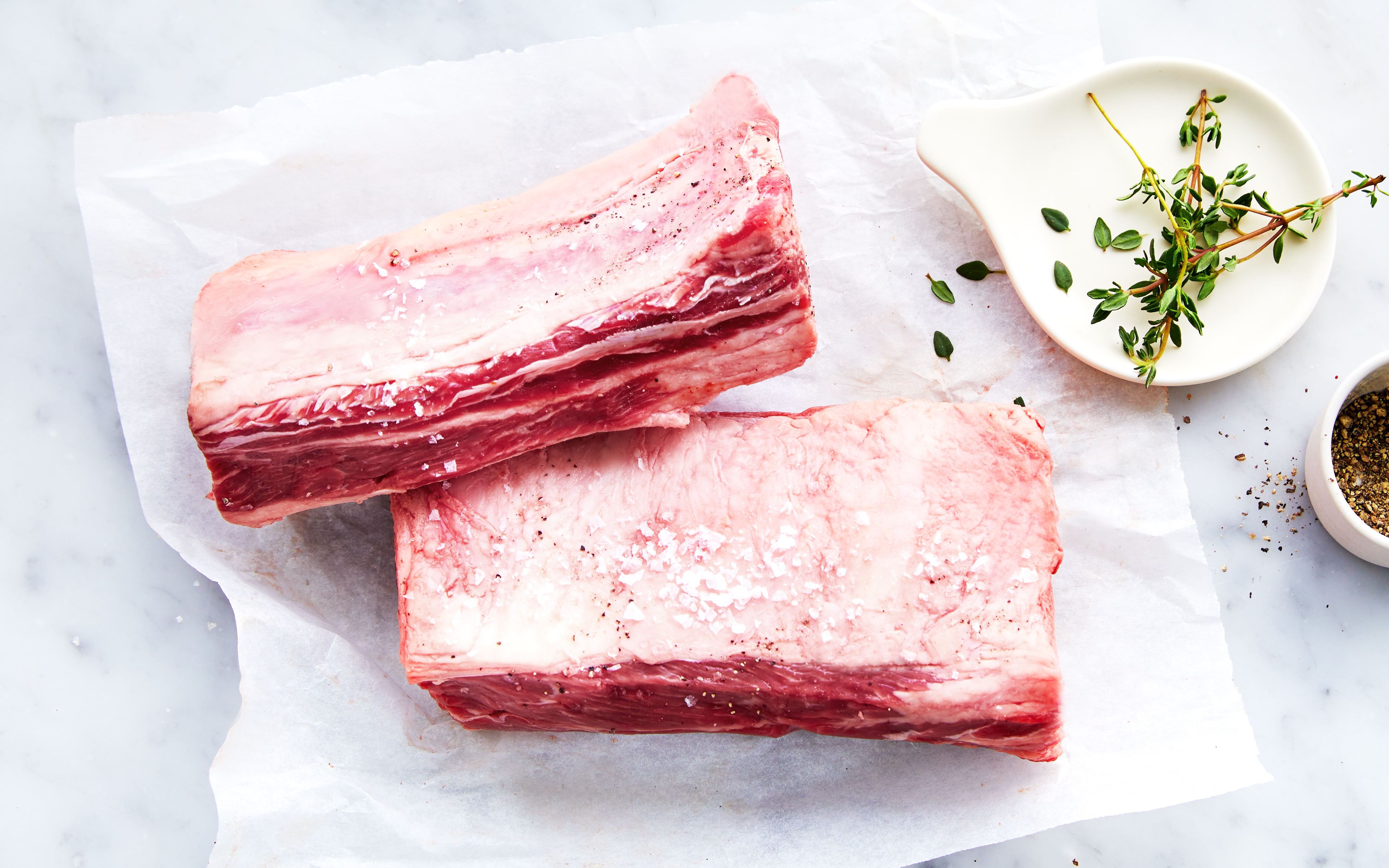 GrassFed English Style Short Ribs (Frozen) Stemple Creek Ranch SF